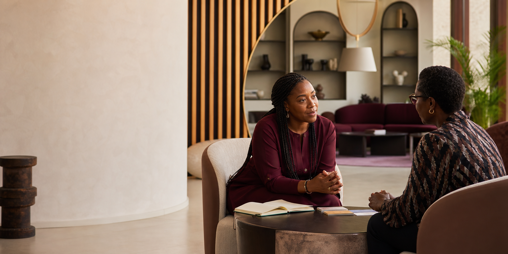 Nigerian leaders working through a strategy roadmap